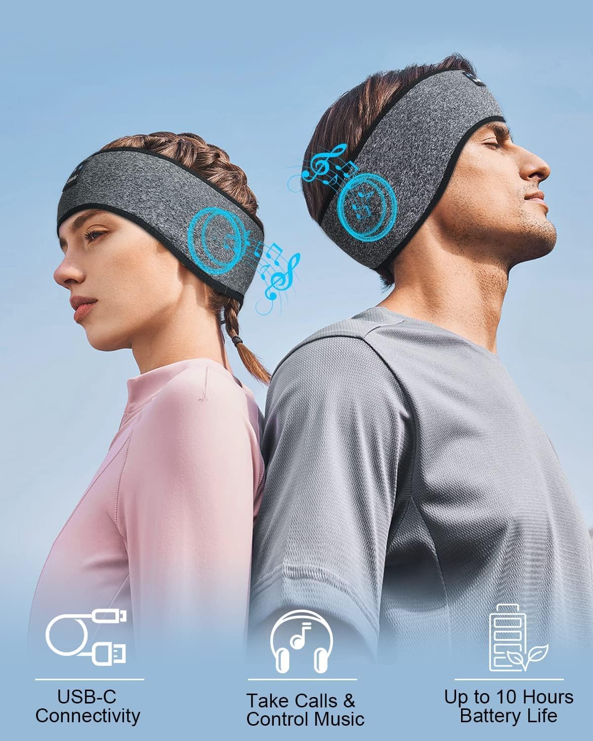 ComfortSound™ Bluetooth Headband Headphones™