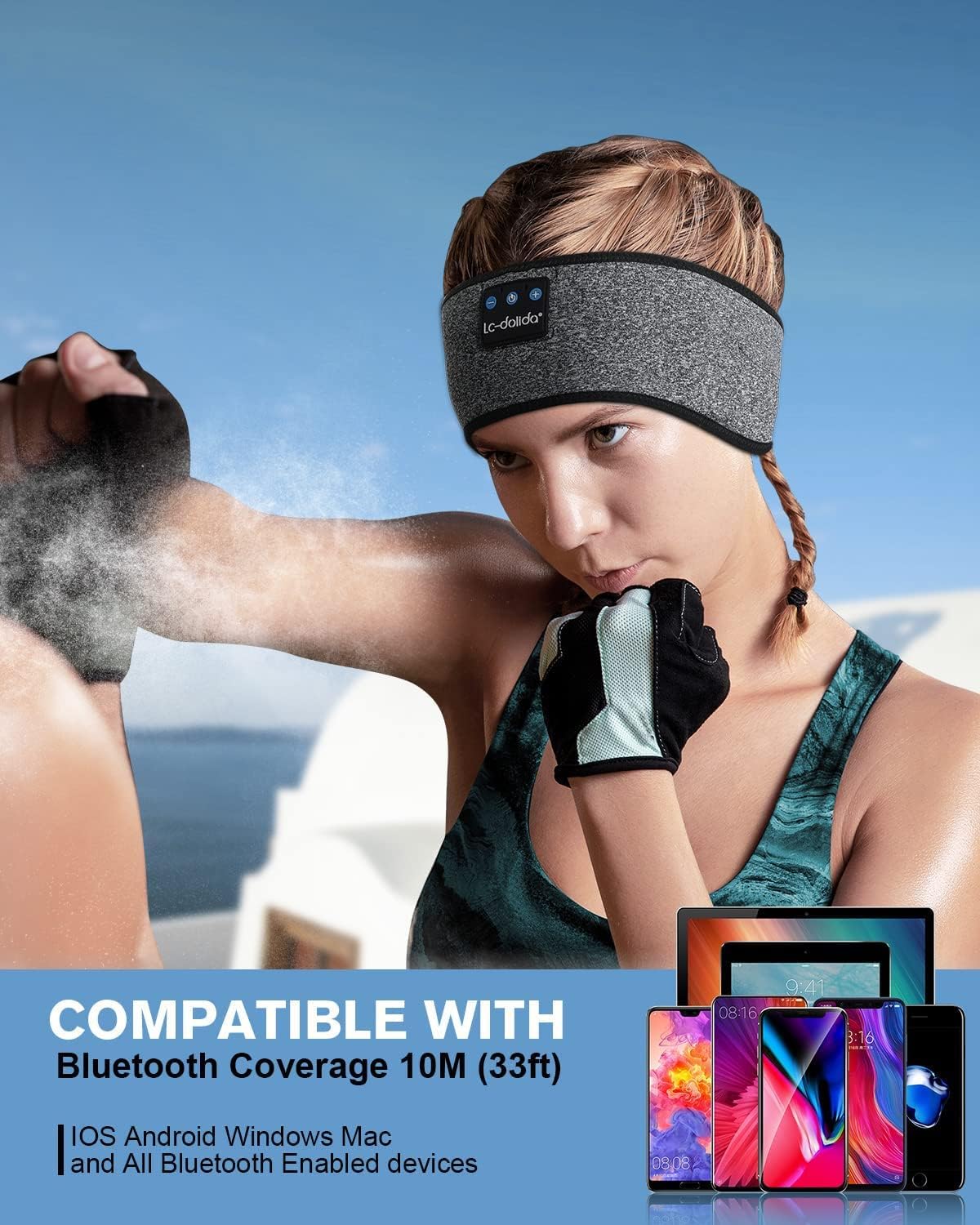 ComfortSound™ Bluetooth Headband Headphones™