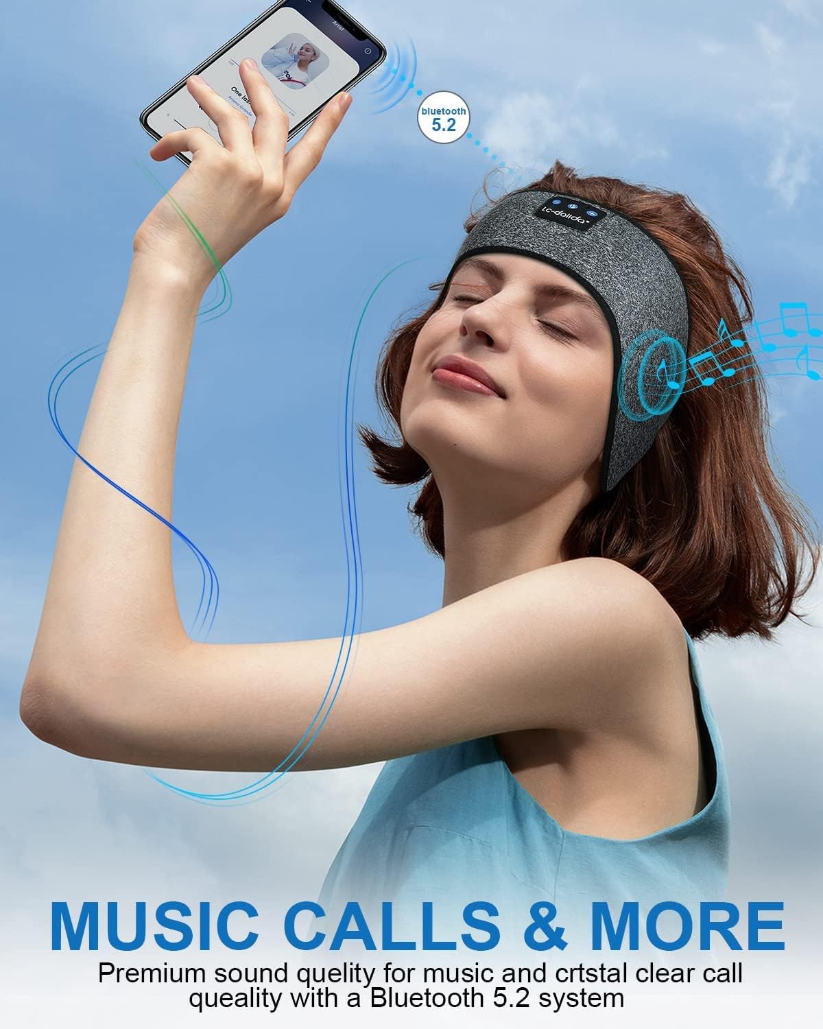 ComfortSound™ Bluetooth Headband Headphones™